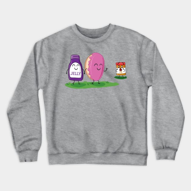 PB and... J? Crewneck Sweatshirt by Odd Goose